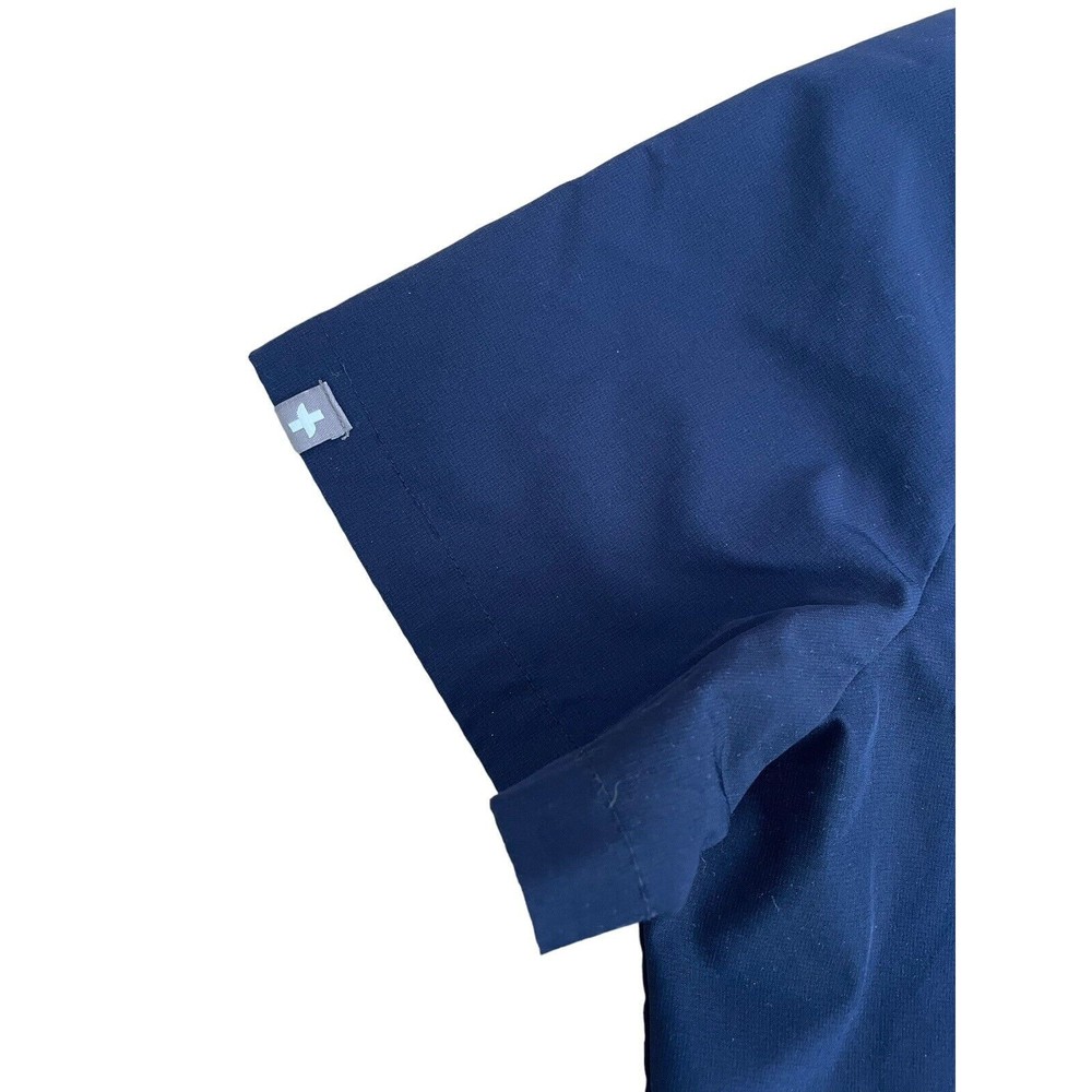 Figs Scrub Top Women's Size‎ Medium Citrine Blue Technical Collection W22SW1005 - Picture 3 of 8